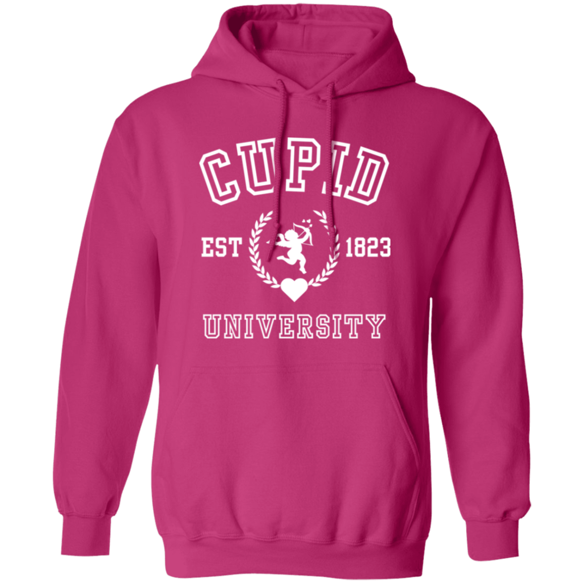 Cupid University T-Shirt| Sweatshirt| Hoodie-Valentine Day, Birthday or any Occasion. Get Ten Percent Off When Buying Two Or More