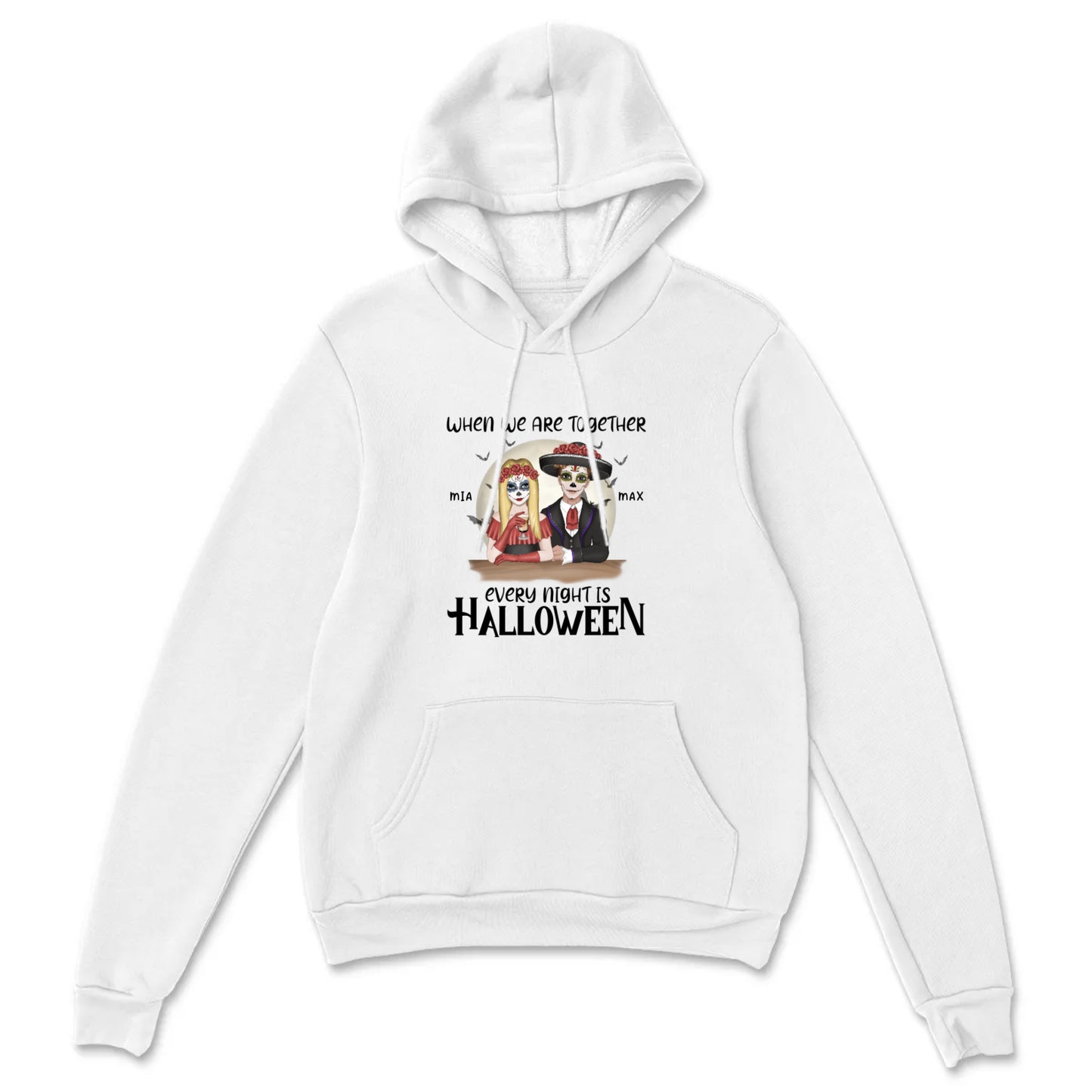 Every Night is Halloween| Personalized Pullover Hoodie- Apparel