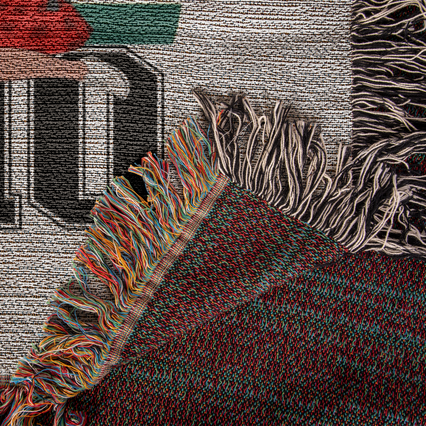 Couple's Personalized "Together Since" Heirloom Woven Blanket (Portrait)