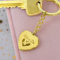 Engraved Heart PERSONALIZED Key Chain