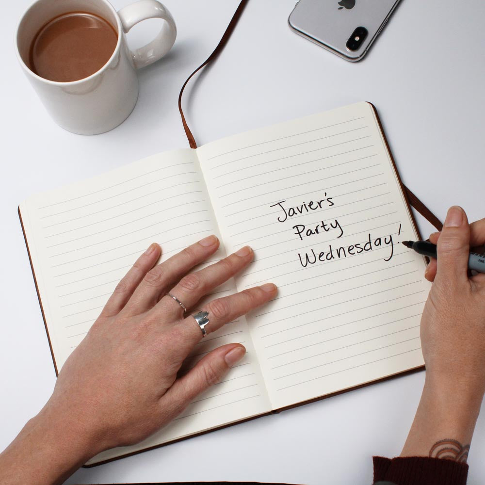 Son-Believe In Yourself- Graphic Leather Journal