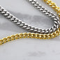 To My MAN-Cuban Link Chain Gift Set. Great For Fathers Day Or Any Occasion