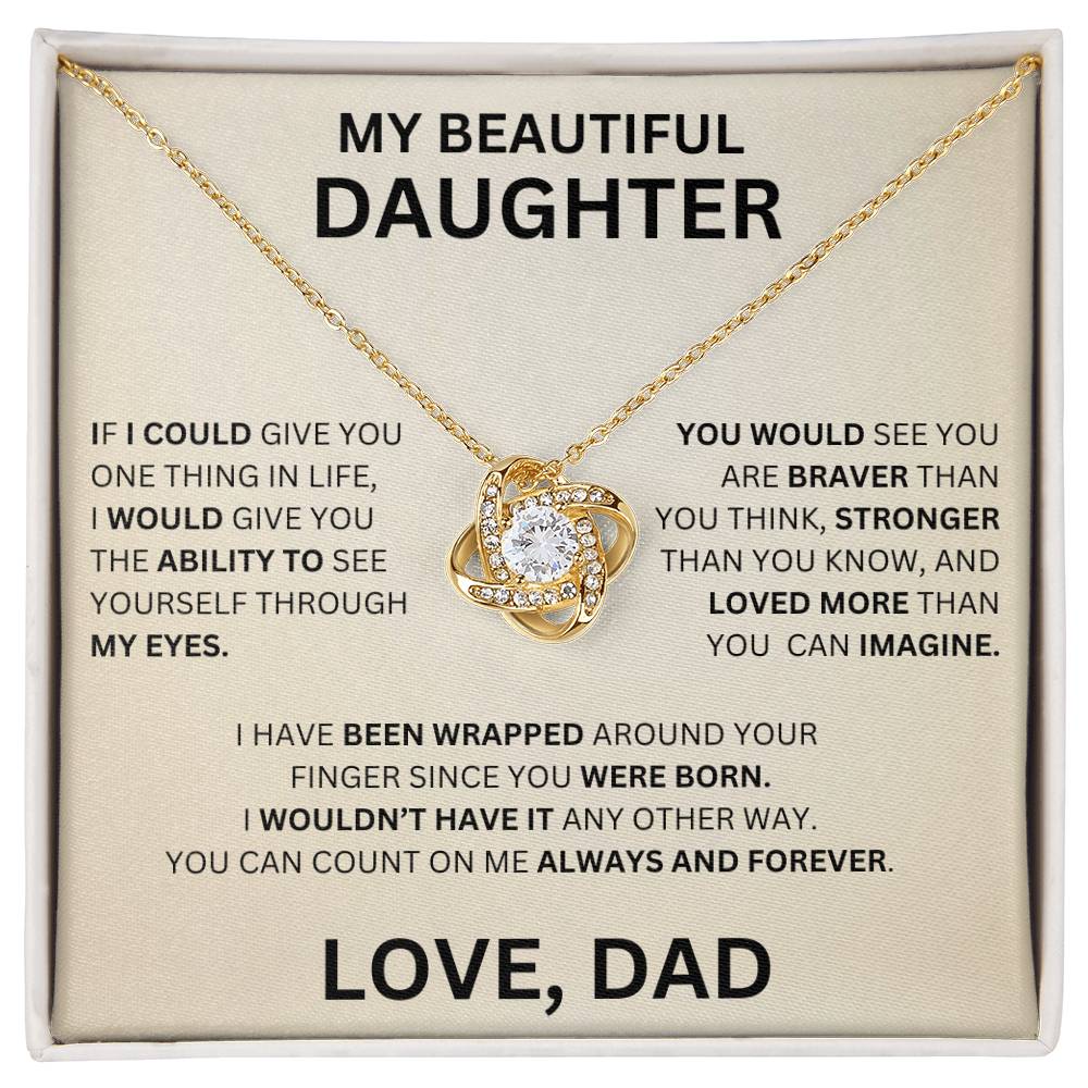 BEAUTIFUL DAUGHTER-COUNT ON ME FOREVER