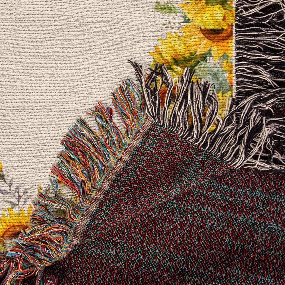 I'm Just A Girl Who Loves Horses- Personalized Heirloom Woven Blanket