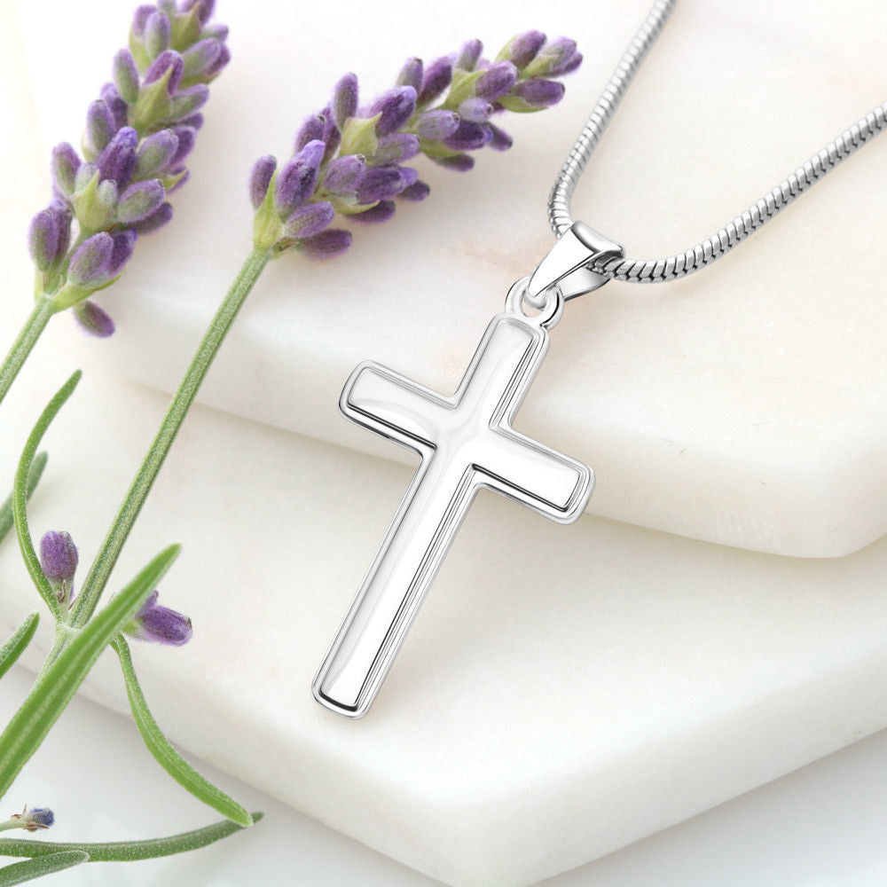Gift For Dad-Thank You For All That You Do-Cross Necklace
