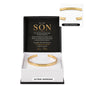 To My Son – I'll Always Be Proud of You Engraved Cuff Bracelet