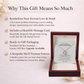 To My Beautiful Daughter – Whenever Life Gets Hard Necklace