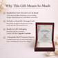 To My Beautiful Daughter Necklace Gift From Dad – No Matter How Old You Get