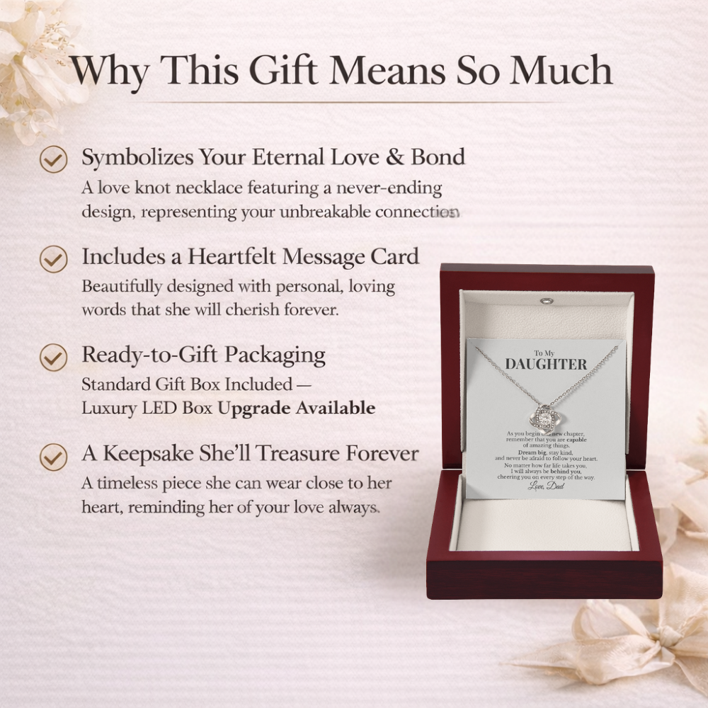 To My Daughter Graduation Gift From Dad – As You Begin This New Chapter