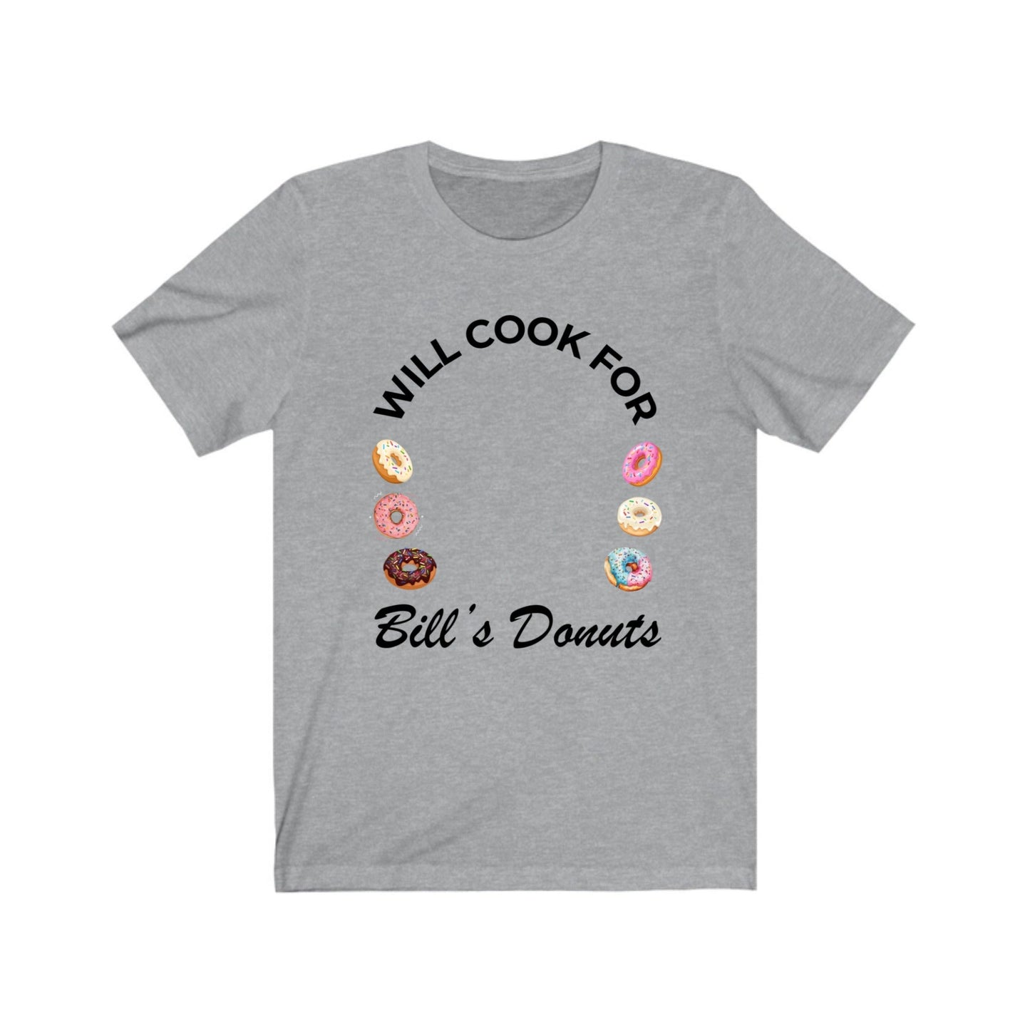 XXX- Will Cook for Bill's Unisex Jersey Short Sleeve Tee