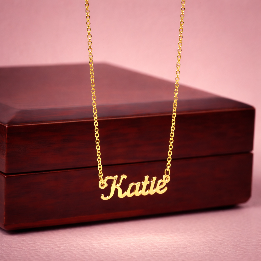 Custom Name Necklace – A Personalized Piece Made Just for You