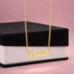 Custom Name Necklace – A Personalized Piece Made Just for You