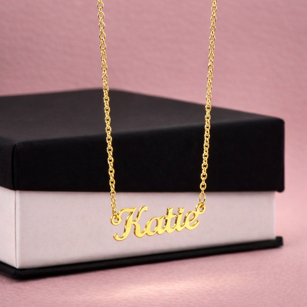 Custom Name Necklace – A Personalized Piece Made Just for You