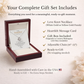 To My Daughter Graduation Gift from Dad – Love Knot Necklace – You'll Always Be My Little Girl