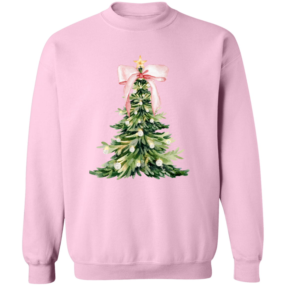 Pink Christmas Tree T-shirt | Sweatshirt