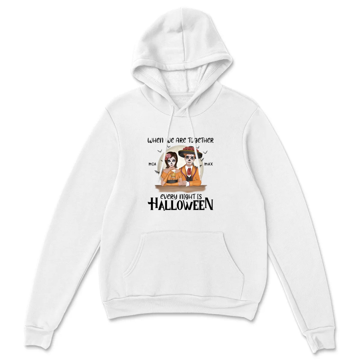 Every Night is Halloween| Personalized Pullover Hoodie- Apparel