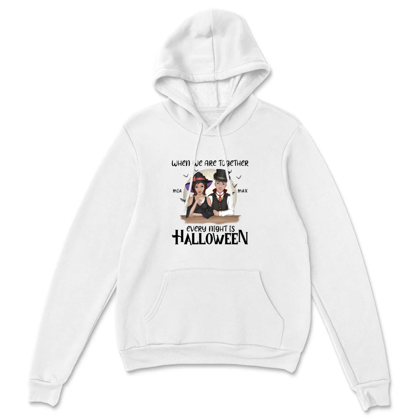 Every Night is Halloween| Personalized Pullover Hoodie- Apparel