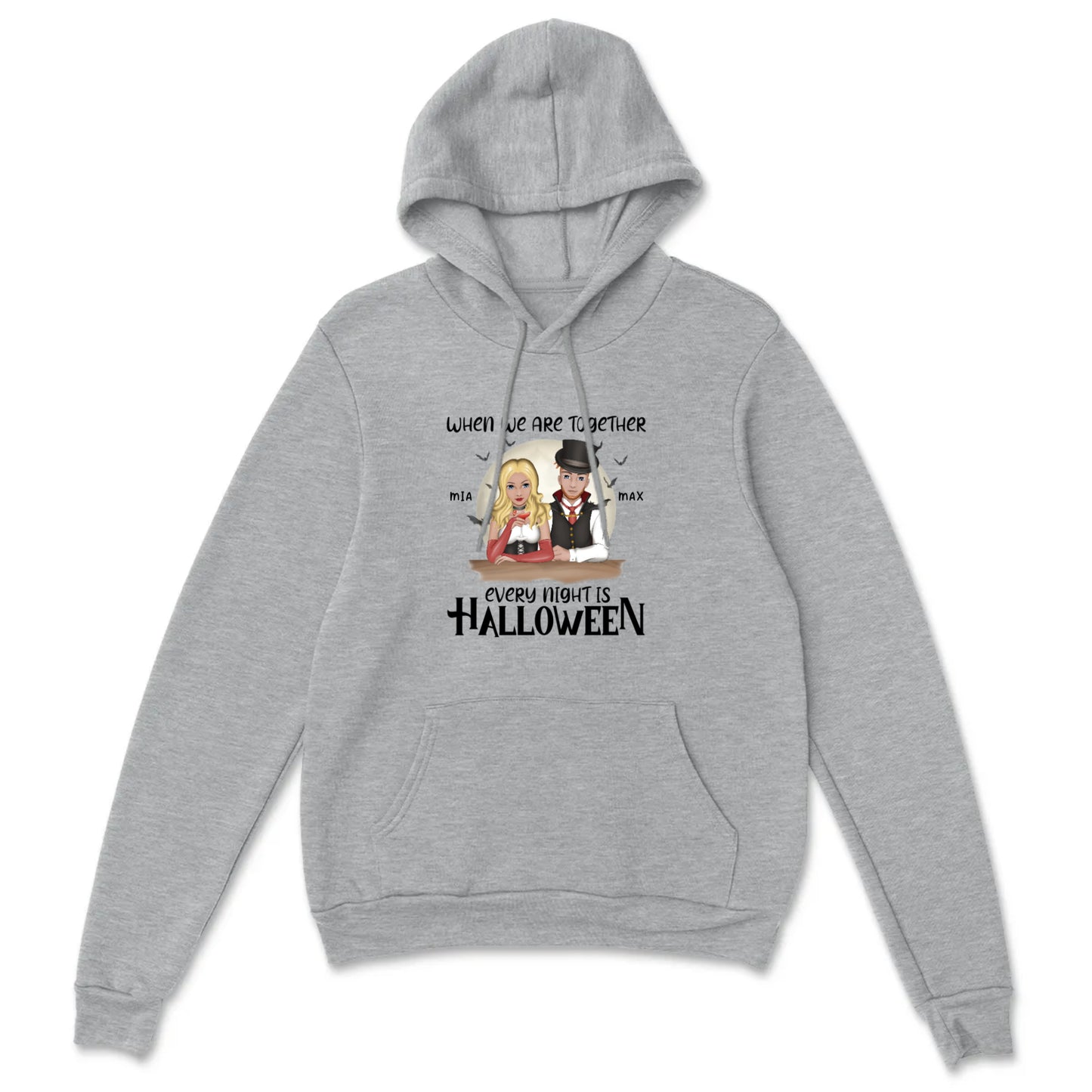 Every Night is Halloween| Personalized Pullover Hoodie- Apparel