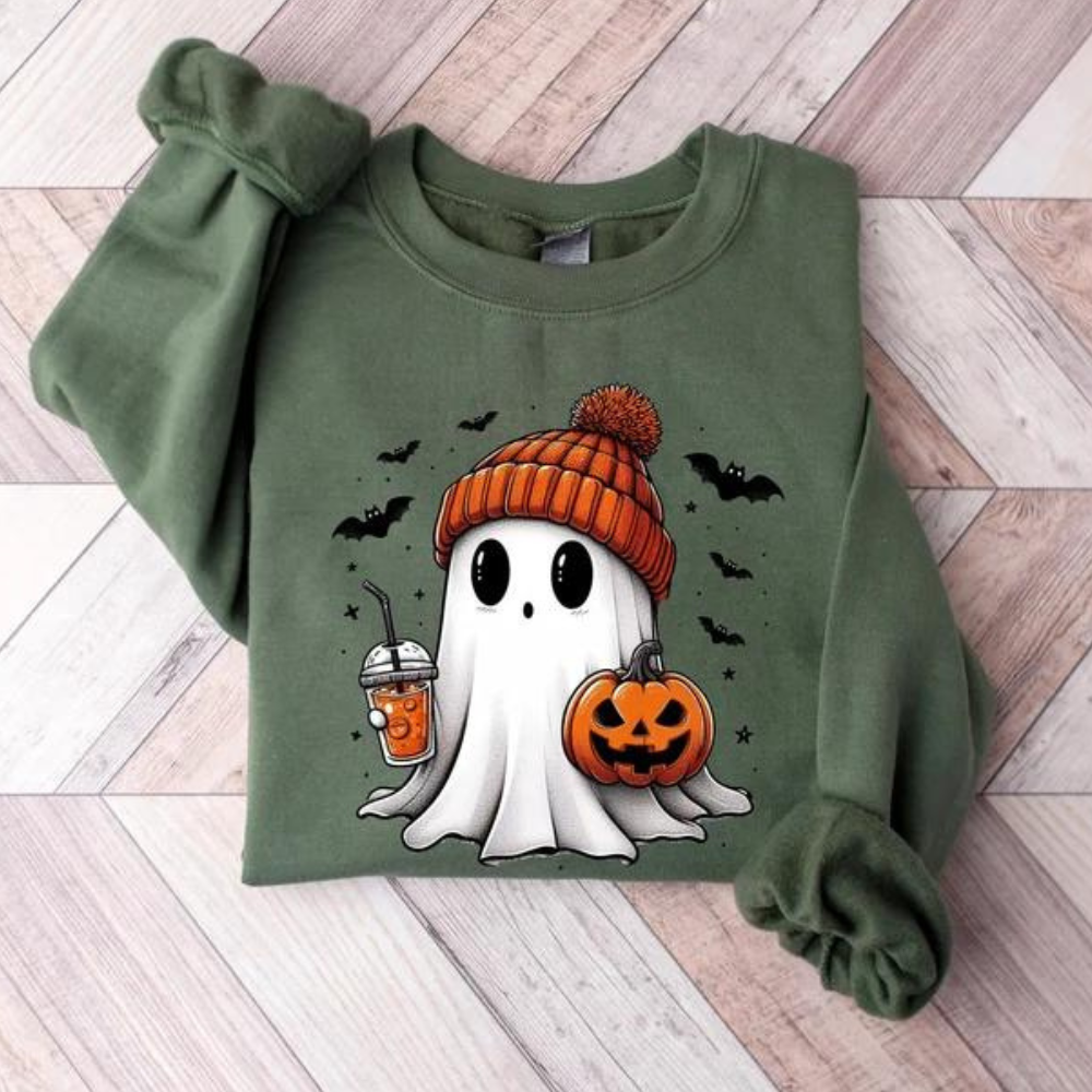 Fall Season Halloween Boo Shirt| The Best Gift For Halloween| Cute Ghost Shirt