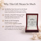To My Daughter Necklace – Graduation Gift from Mom | Love Knot Necklace