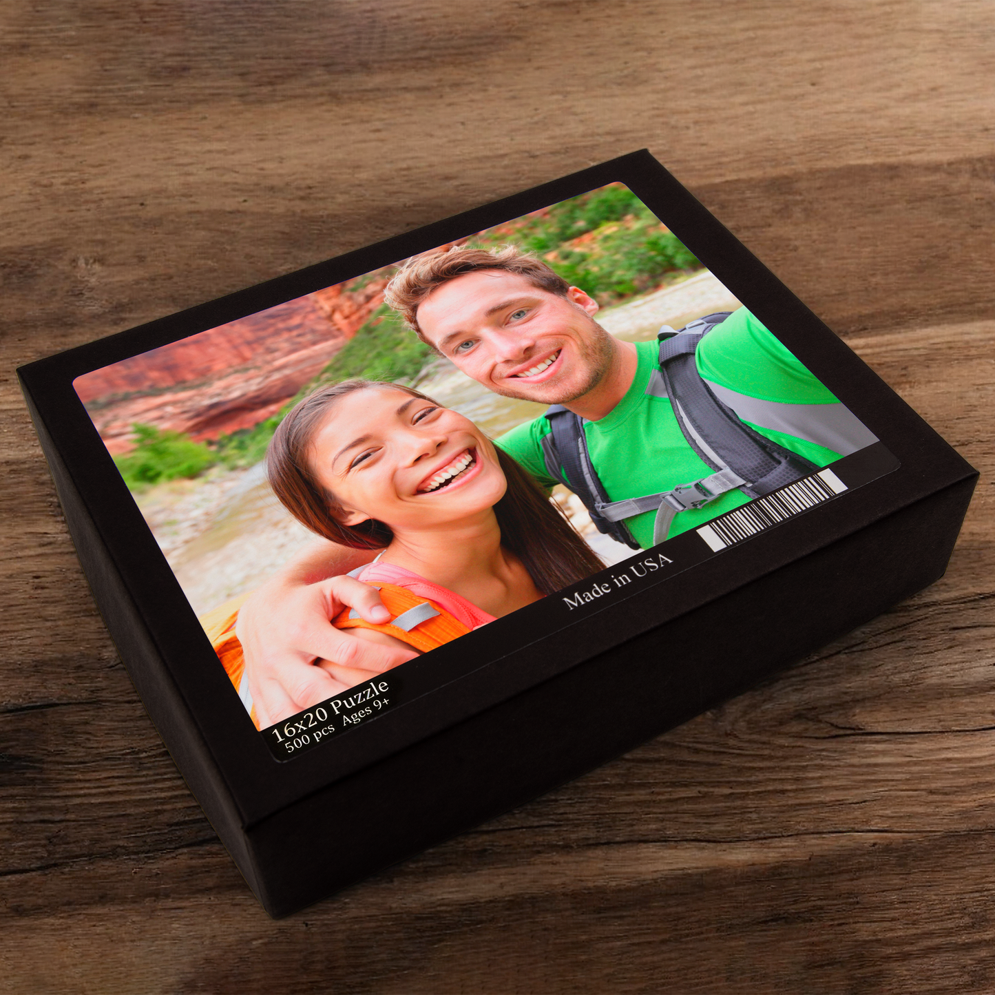 Personalized Photo Puzzle 16" x 20"|Create your Own Custom  Puzzle|500 pieces| Family Activities, Gift for Birthday, Anniversary, Wedding, Retirement, Unique Memorial Gift, Gift for Mom, Friends, Grandma