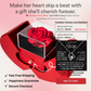 Gift for Wife- Forever Love Necklace & Rose Heart Box Gift Set – A Romantic Symbol of Eternal Love