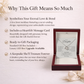 To My Daughter – If I Could Give You One Thing in Life | Love Knot Necklace Gift from Mom or Dad