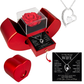 Forever Love Necklace for Wife – Red Heart Rose Box Gift