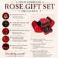 To My Beautiful Wife | Forever Love Necklace & Red Rose Gift Box
