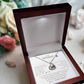 "Mommy To Be"| You Love Me| Baby Feet Heart-shaped Necklace Gift for Pregnant Mothers