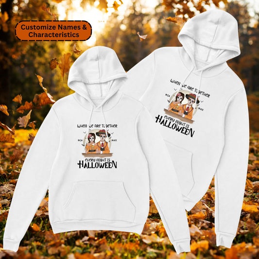 Every Night is Halloween| Personalized Pullover Hoodie- Apparel