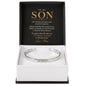 To My Son – I'll Always Be Proud of You Engraved Cuff Bracelet