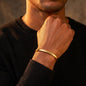 To My Son – I'll Always Be Proud of You Engraved Cuff Bracelet