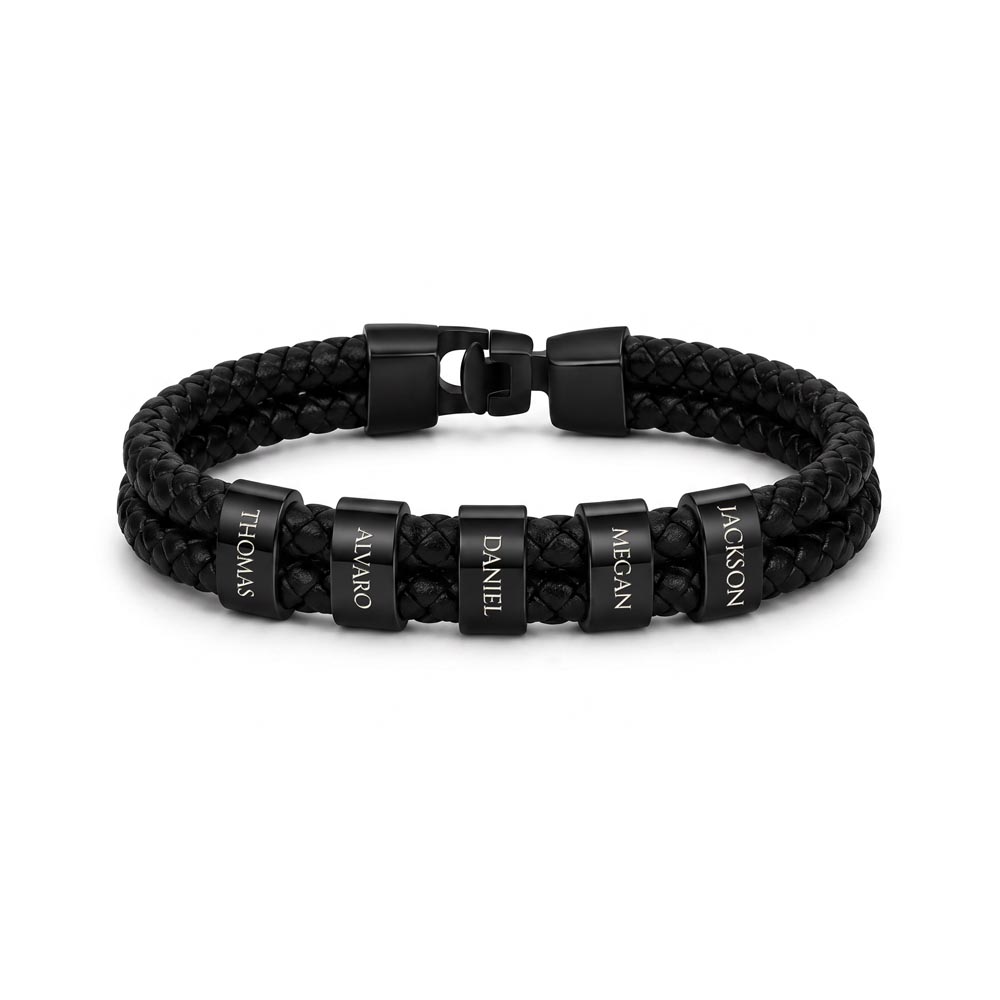 To My Son – Always in Your Corner Personalized Braided Bracelet