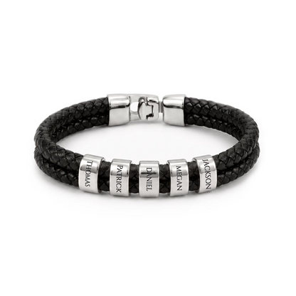 To My Son – Always in Your Corner Personalized Braided Bracelet