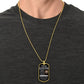 Personalize-To My Son-Luxury Military Dog Tag Necklace
