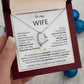 To My Beautiful Wife - Perfect - Forever Love Necklace Set GET 50% OFF AND FREE SHIPPING