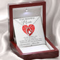 Gift For Mom from Son-You Are The PIECE That Holds US Together Necklace