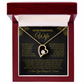 Beautiful  Wife -  Forever Love Necklace - Meeting you was fate . Anniversary, Birthday, Valentines, etc. FREE SHIPPING 50% OFF