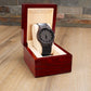 Gift for Dad-Greatest Supporter-Engraved Wooden Watch