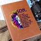 Son-Believe In Yourself- Graphic Leather Journal