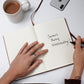 Son-Believe In Yourself- Graphic Leather Journal