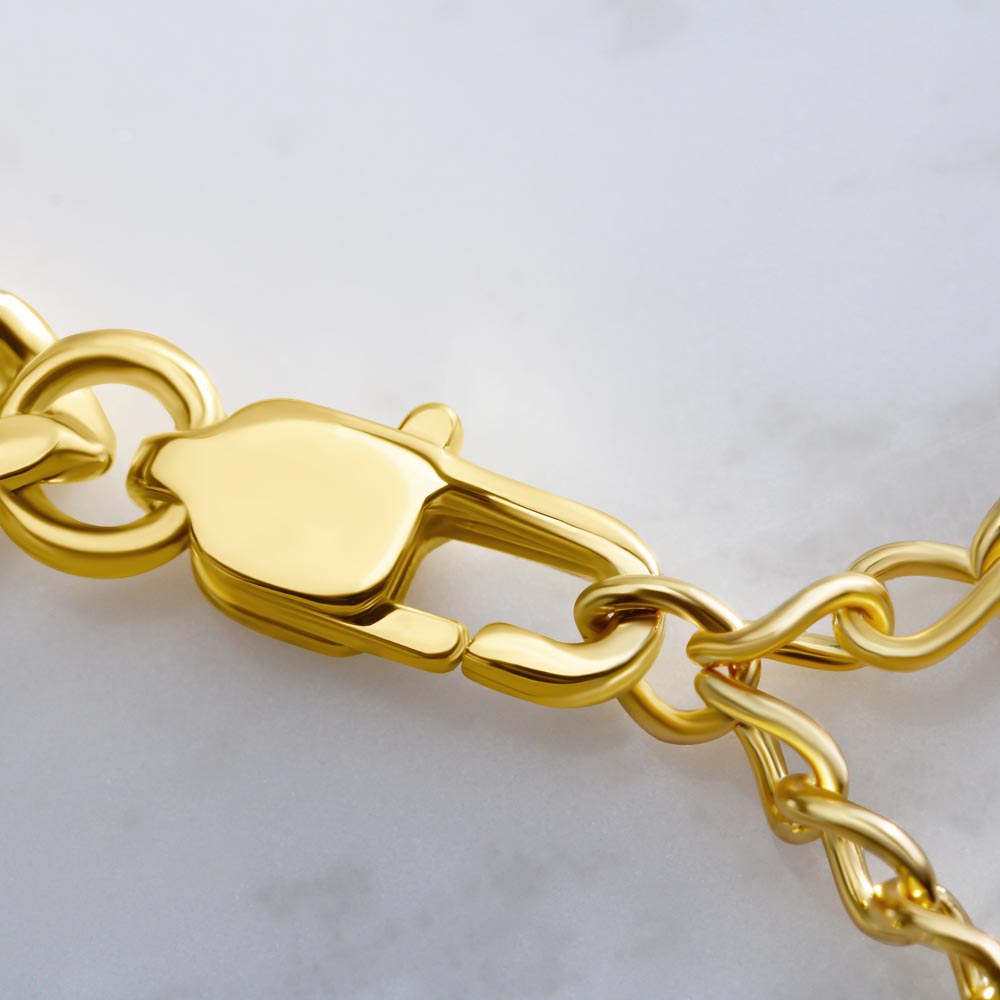 Gift For Dad-I'll Always Be Your Little Girl-Cuban Link Chain Necklace