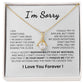 Apology Gift For Her- I'm Sorry-I Take Full Responsibility- Alluring Beauty Necklace