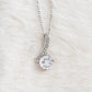Soulmate -Gifts For Wife Romantic, Wife, Friend Birthday, Anniversary  Gift, Ideas Necklace, Necklace For Wife, Friend From Husband or Friend, Message Card and Gift Box, Stainless Steel, Cubic Zirconia