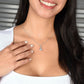 To My Beautiful Daughter – Alluring Beauty Necklace from Mom | Meaningful Message Card Gift