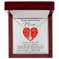 Gift For Mom from Son- Holds Us Together Necklace