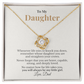 To My Daughter Necklace Gift From Dad – You Will Always Be My Little Girl
