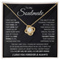 [ ALMOST SOLD OUT ] To My Soulmate| Necklace, Birthday Christmas Jewelry Romantic Gifts For My Wife with Message Card Box  Pendant for Future Wife Soulmate Girlfriend