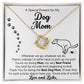 Gift for Dog Mom- Pick Up My POO ! - Love Knot Necklace